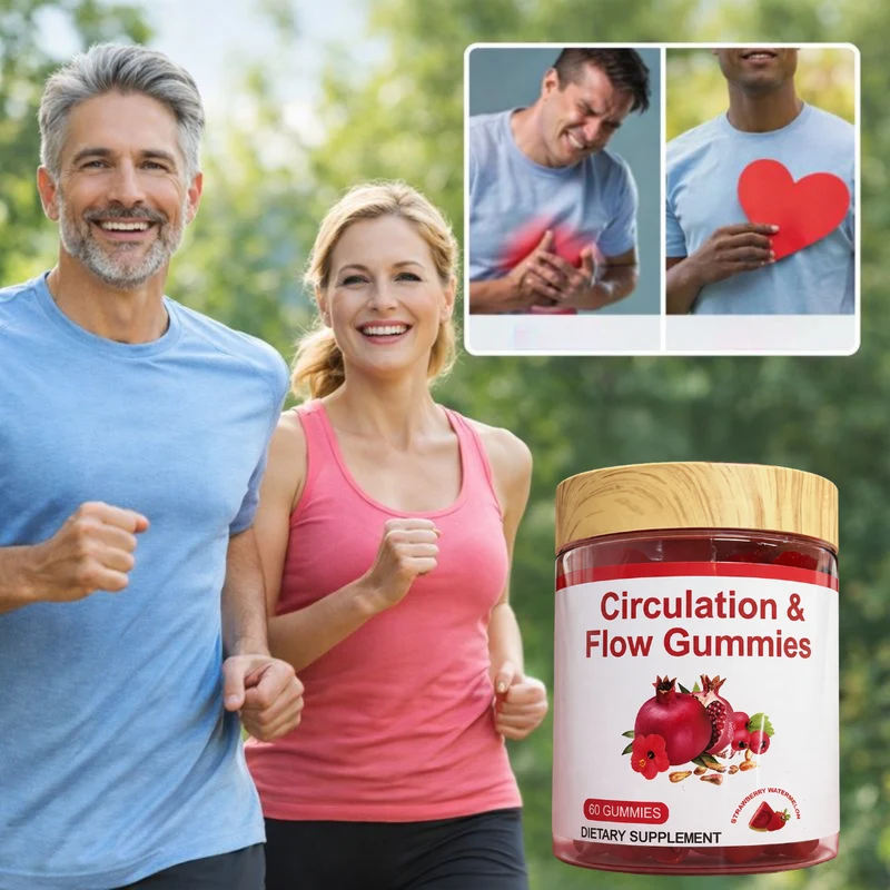 Circulation & Flow Gummies | Voel Sterkere Doorbloeding en Meer Energie Binnen Enkele Minuten