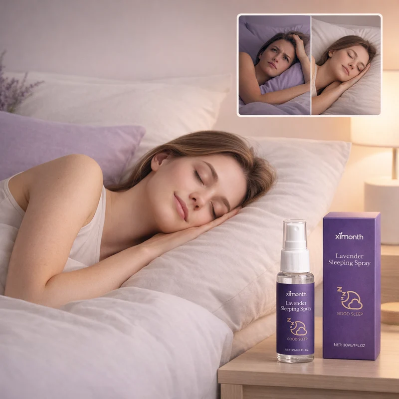 Ximonth Lavendel Slaapspray | Val binnen 60 seconden in een diepe, herstellende slaap