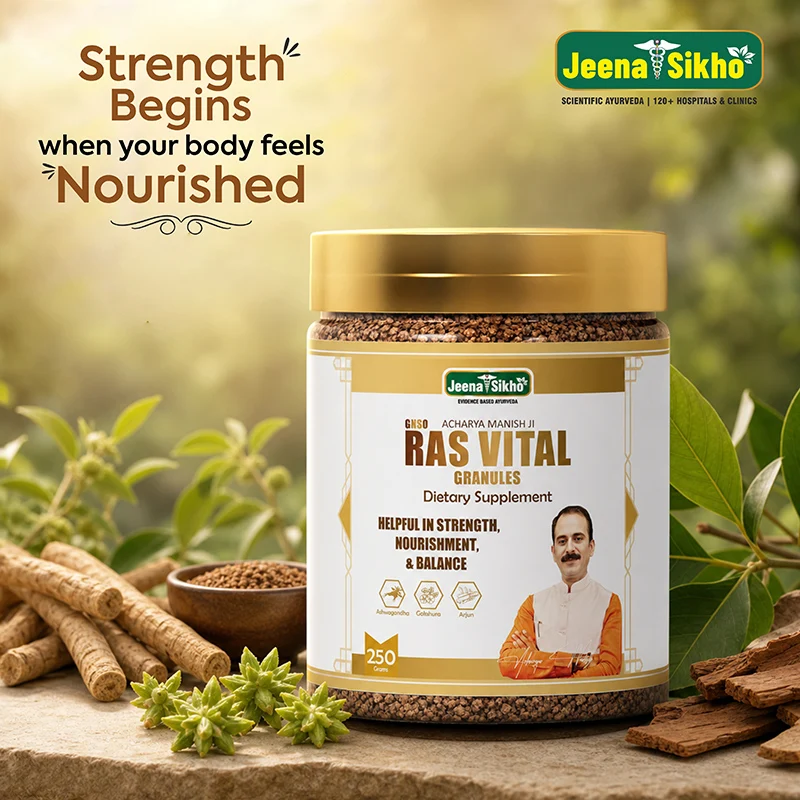 Ras Vital Granules | Ayurvedic Energy, Strength & Vitality Support