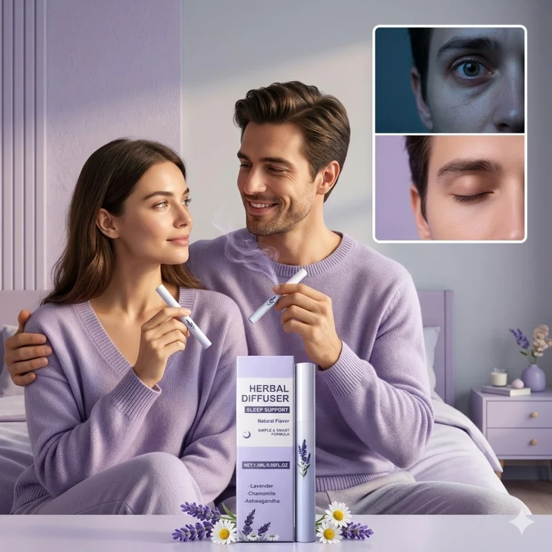 Herbal Diffuser Sleep Support | Val natuurlijk in slaap binnen 10 minuten en word elke ochtend stralend wakker