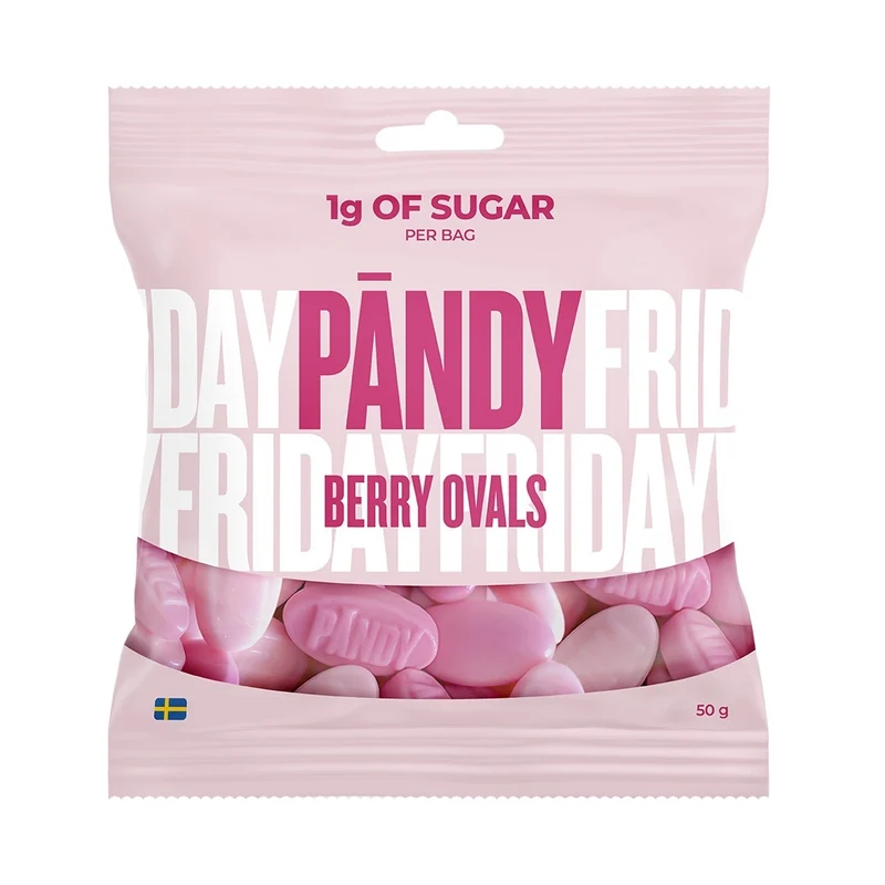 Pändy Candy Berry Ovals 50 g