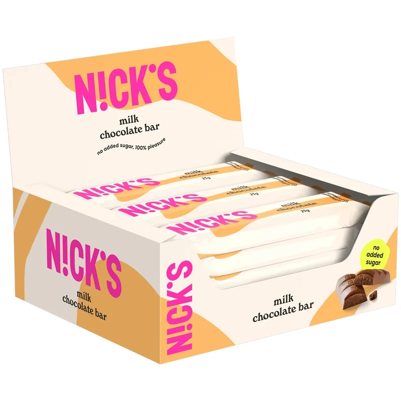 24 x Nicks Milk Chocolate 25 g