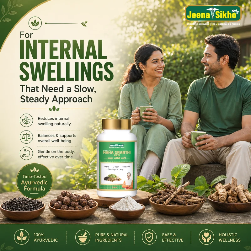 Maha Granthi Vati | Ayurvedic Tablets with Shunti, Marich & Vidanga | For Joint Comfort, Flexibility & Daily Movement | Herbal Joint Care Formula