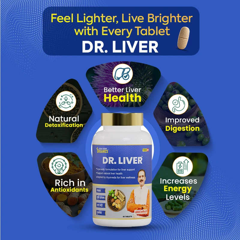 Ayurvedic Medicine for Liver (Dr. Liver Tablets) | Liver Health, Liver Detox & Daily Liver Support