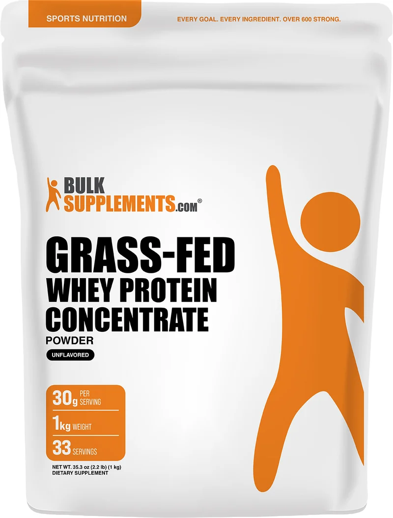 Grass-Fed Whey Protein Concentrate Powder