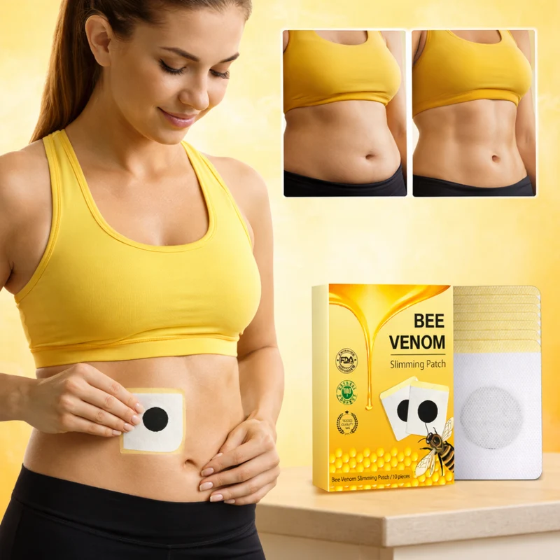 Bee Venom Slimming Patch | Ontworpen ter Ondersteuning van een Slanker Gevoel en Lichaamscontouren