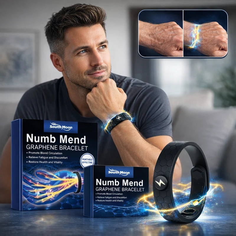 Numb Mend Graphene Armband | Ondersteunt een Gezonde Doorbloeding en Dagelijks Comfort voor Handen en Polsen