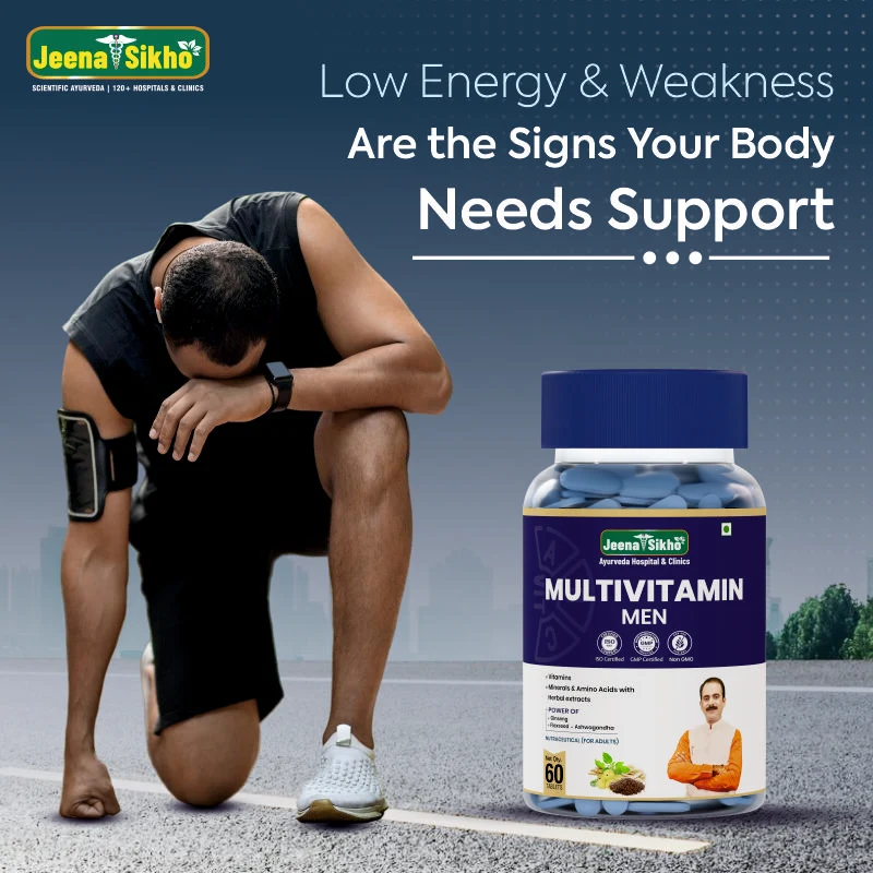 Multivitamin for Men | Daily Energy, Immunity & Muscle Support Tablets