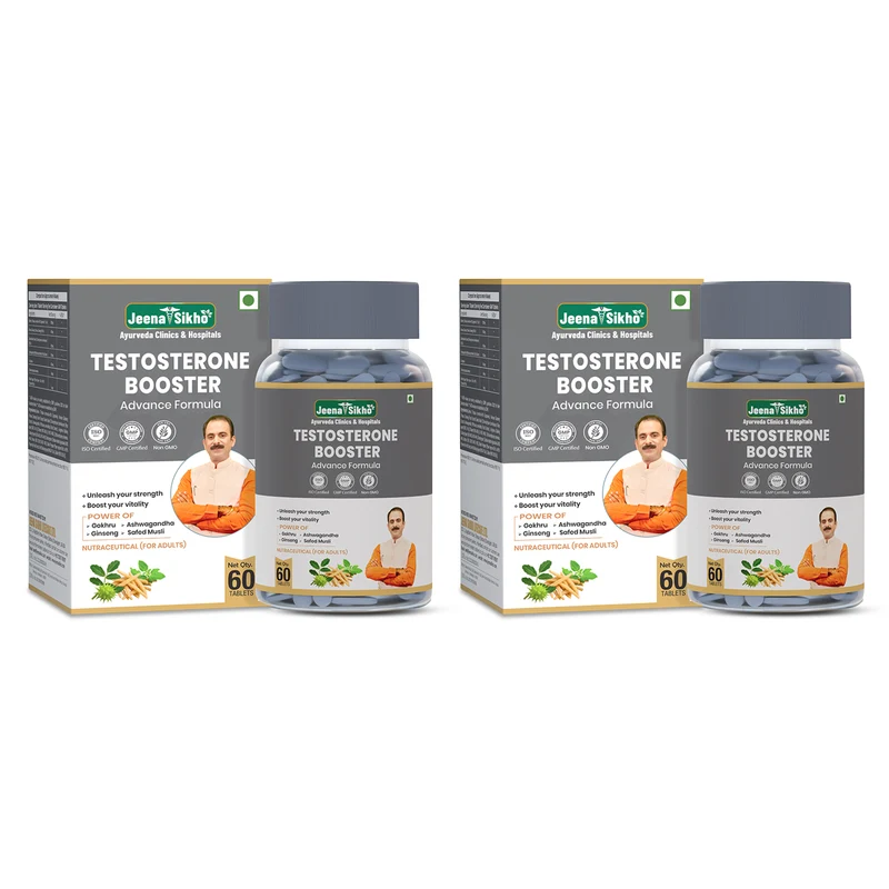 Natural Testo Booster for Men with Herbal Stamina & Vitality Support