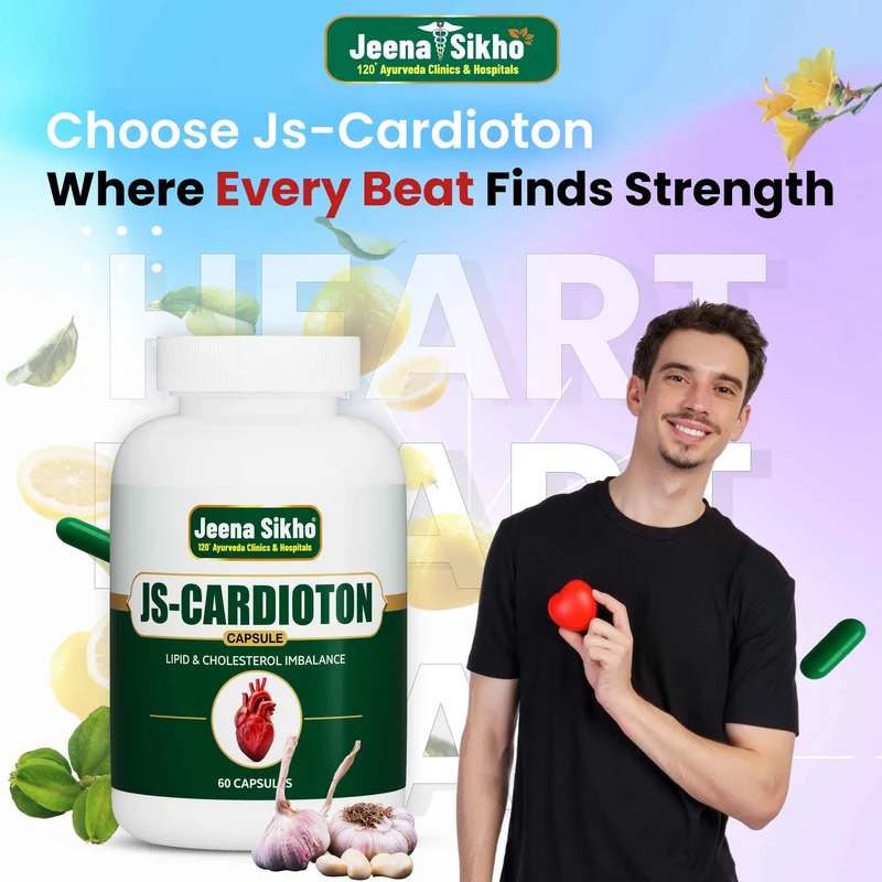 JS CardioTon Capsules | Ayurvedic Heart Health & Cholesterol Support
