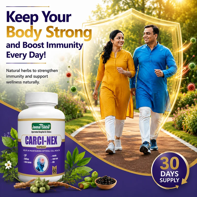 Carci-Nex Capsules | Ayurvedic Body Immunity, Detox & Energy Support