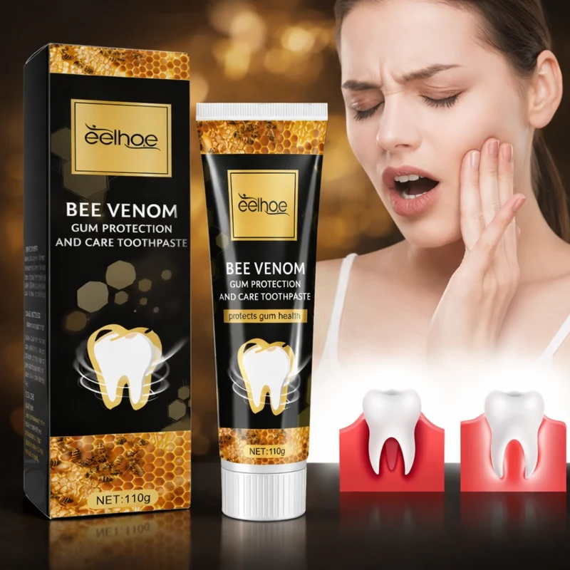 Bee Venom Gum Protection Tandpasta | Zichtbaar Gezondere Tanden en Tandvlees Binnen Enkele Dagen