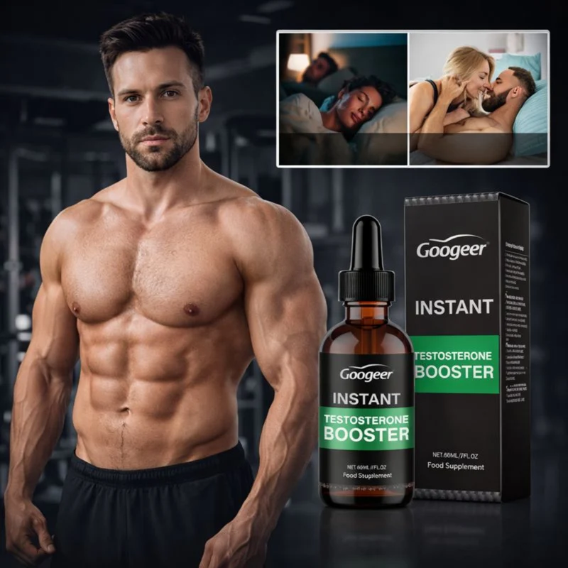 Googeer Instant Testosterone Booster | Voel Meer Kracht, Energie en Zelfvertrouwen Binnen Enkele Minuten