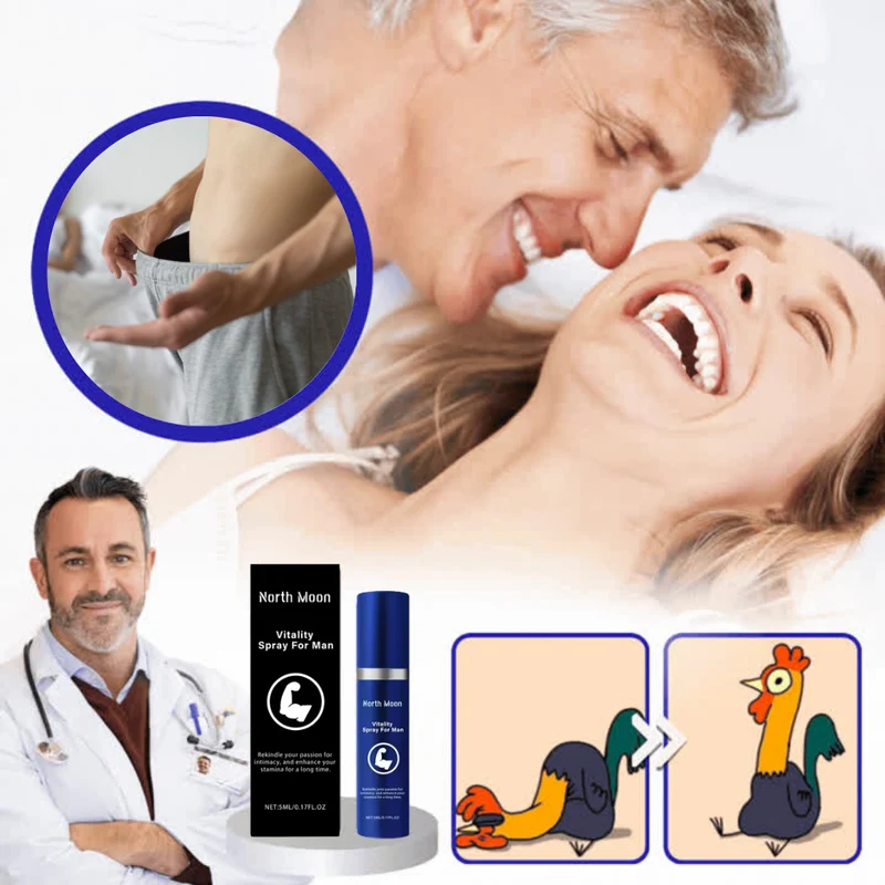 Vitality Spray voor Mannen | Krachtige erecties in slechts 3 minuten!