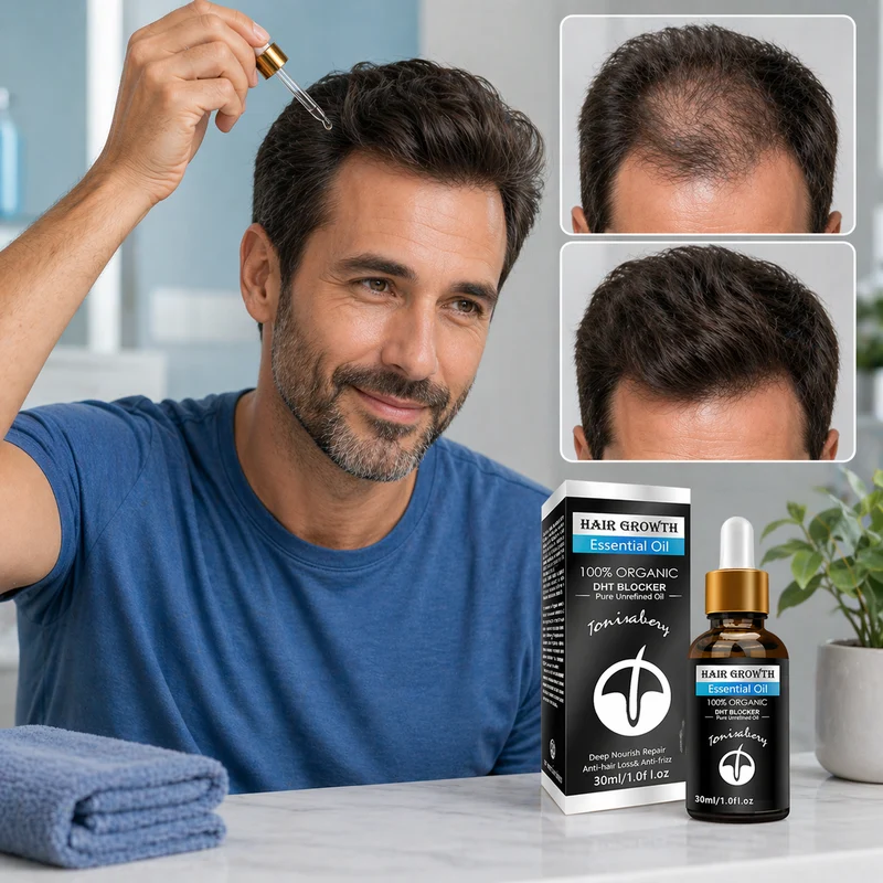 Hair Growth Essential Oil | De ultieme oplossing voor dikker, sterker haar!