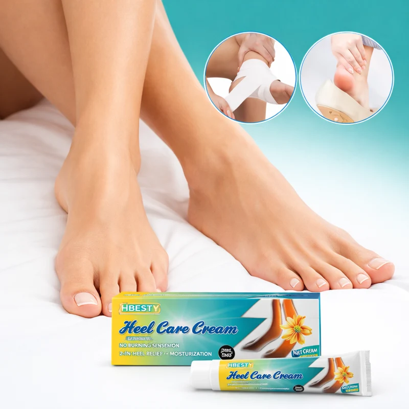 Heel Care Cream | Herstelt Gebarsten Hielen & Verlicht Voetpijn Binnen Minuten — Zonder Brandend Gevoel