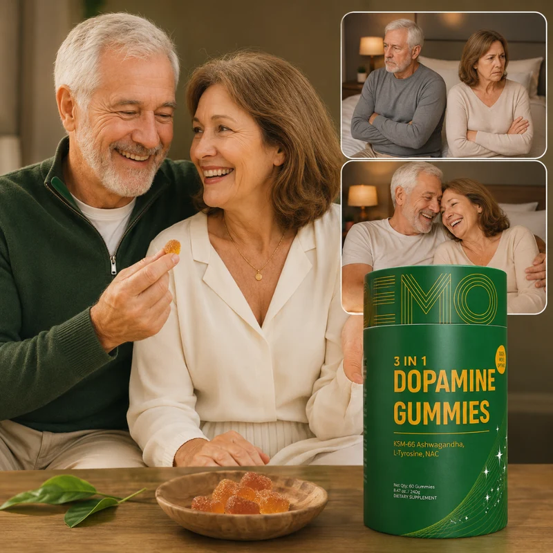 Dopamine Gummies De 3-in-1 Mannelijke Performance Accelerator