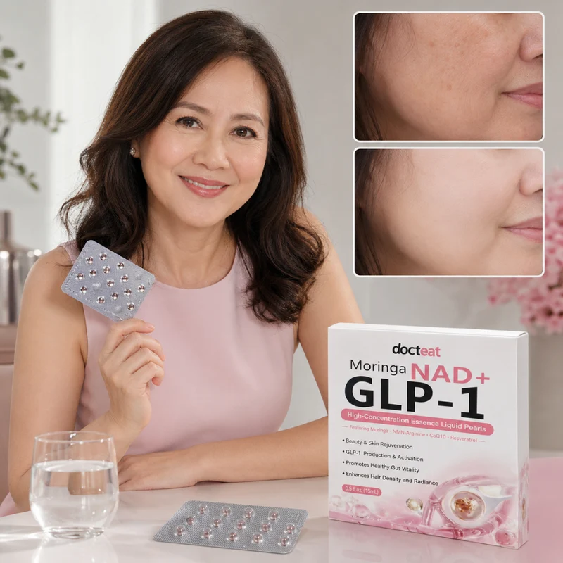Docteat Moringa Nad+ GLP - 1 | Ervaar Natuurlijke, Snelle Gewichtsondersteuning en Pure Energie in Minuten