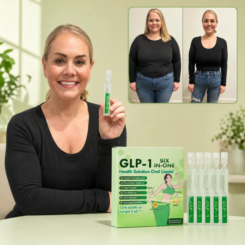 GLP-1 Six-in-One Health Solution Oral Liquid | Smelt hardnekkig vet weg en reset je lichaam in recordtijd