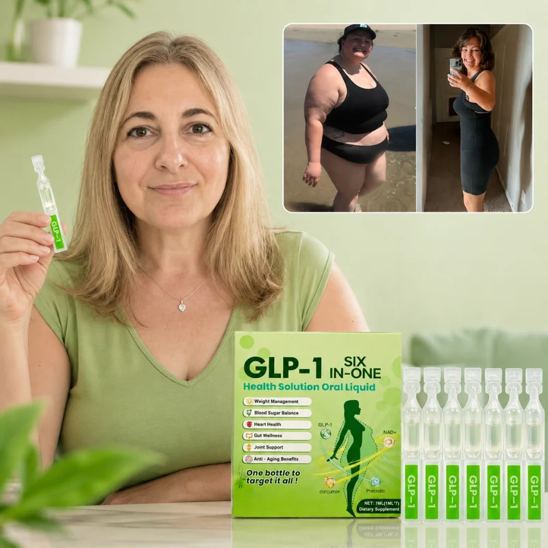 GLP-1 Six In-One Health Solution Oral Liquid | Voel Je Lichter, Energieker En Meer In Controle Binnen Slechts 7 Dagen