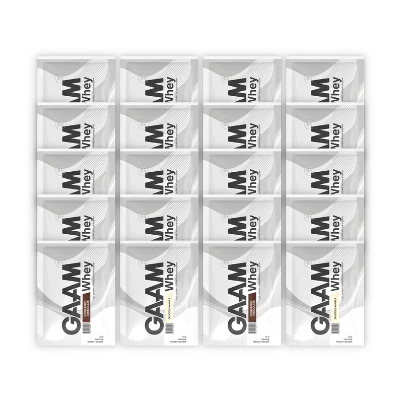 GAAM Whey Travel Pack 20 x 35 g
