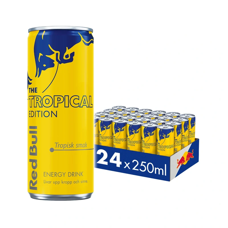 24 x Red Bull 250 ml Tropical Edition