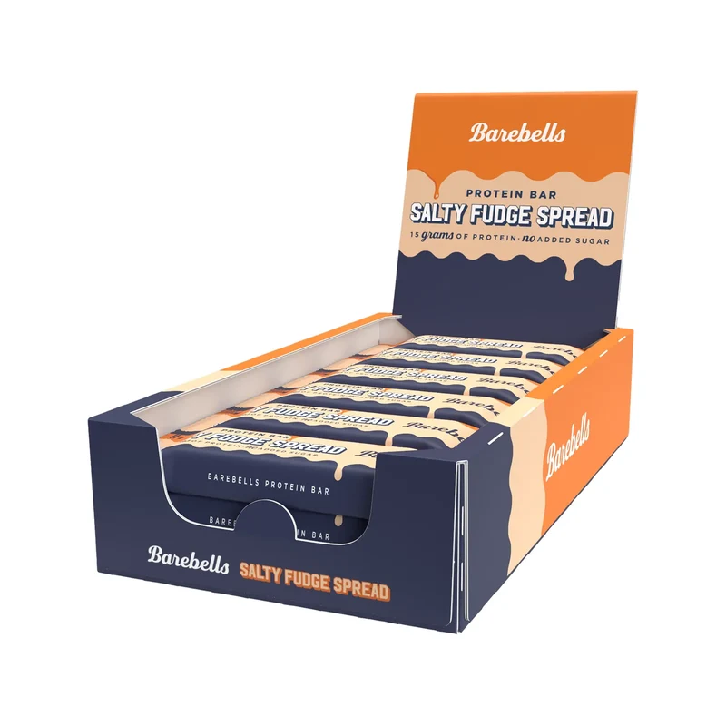 12 x Barebells Protein Bar Spread 45 g Salty Fudge Spread