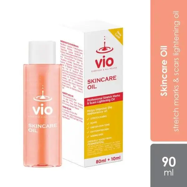 GSO Vio Skincare Oil 80ml + 10ml | Moisturized Dry Skin