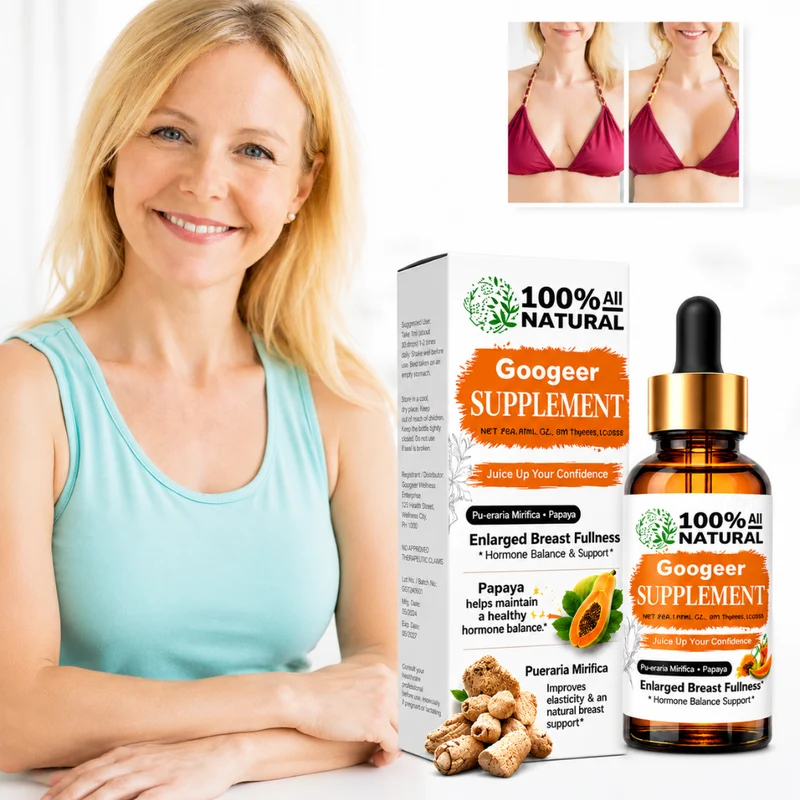 Googeer Supplement Enhanced Breast Fullness | Natuurlijke ondersteuning voor een voller ogende en stevigere uitstraling