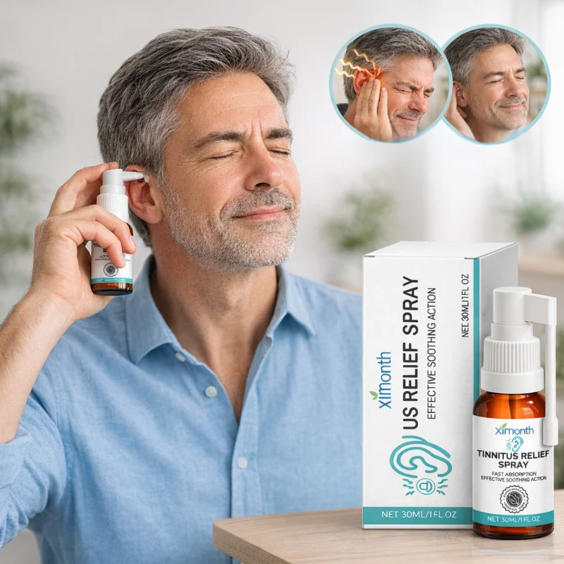 Ximonth Tinnitus Relief Spray | Snel Opneembare Ondersteuning voor Dagelijks Oorcomfort