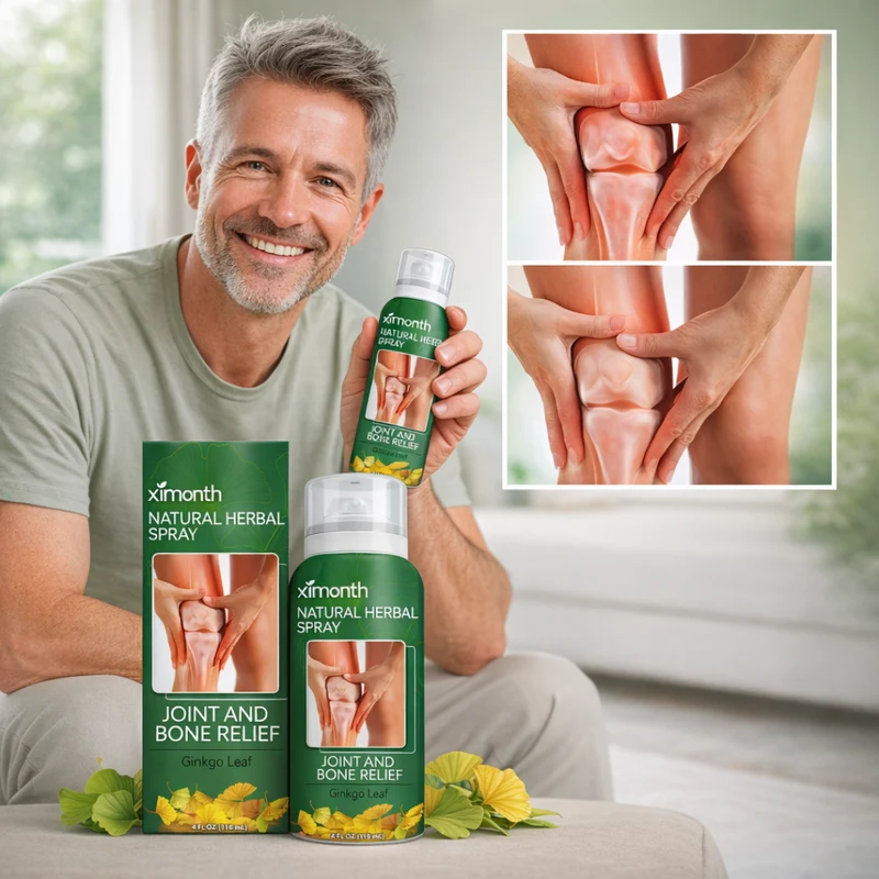 Ximonth Natuurlijke Kruiden Spray | Snel Opneembare Ondersteuning voor Gewrichts- en Botcomfort