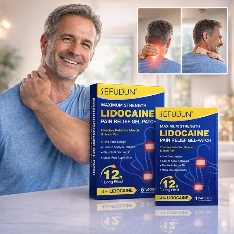 Sefudun Advanced Pain Relief Patch | Ontworpen voor gerichte ondersteuning van spieren en gewrichten