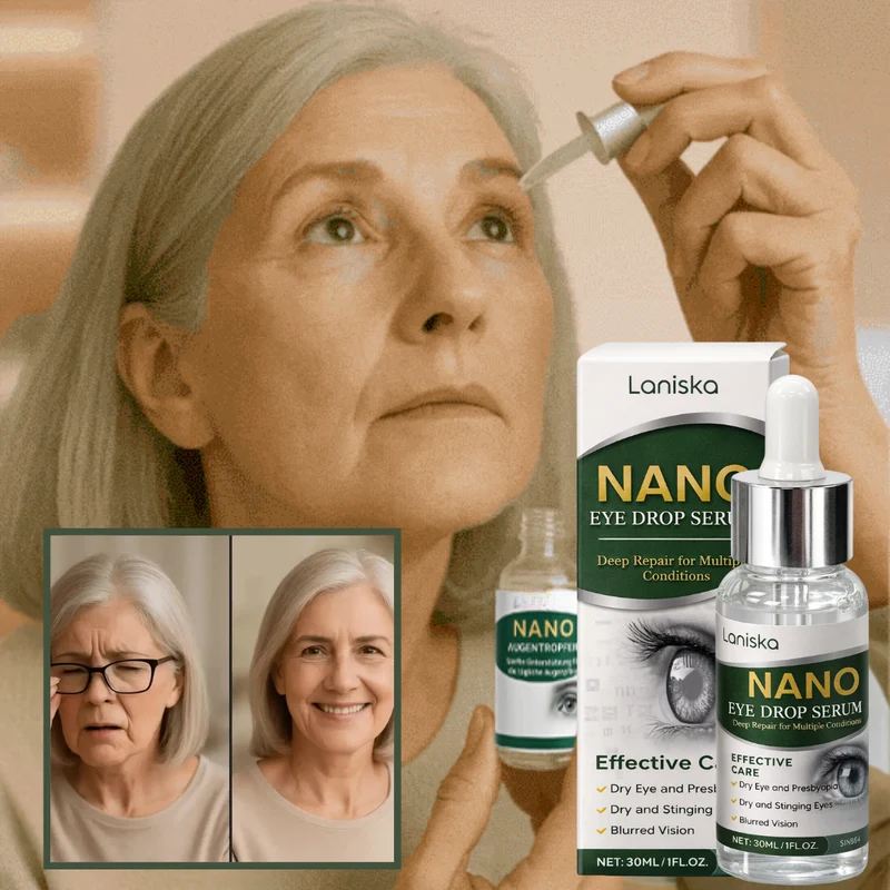 Laniska Nano Eye Drop Serum | Ontwikkeld ter ondersteuning van helder en comfortabel zicht
