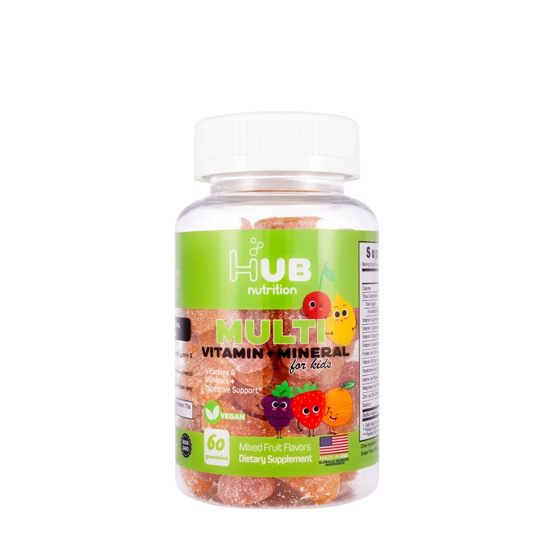 Hub Nutrition Kids Multi Vitamin & Mineral 60 Gummies