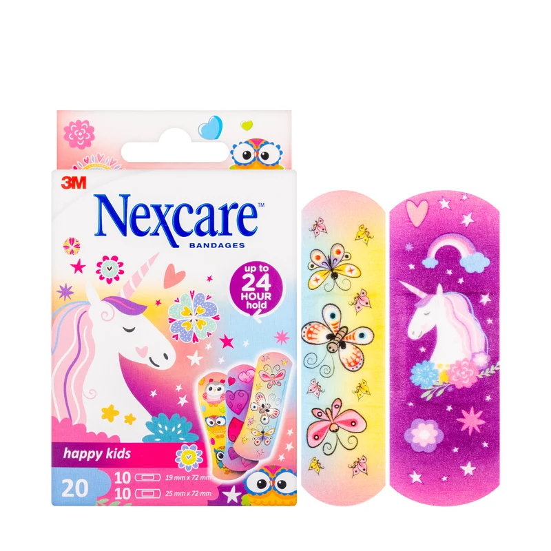 Nexcare Happy Kids Magic Assorted 20 Pieces[N3-20-2G]