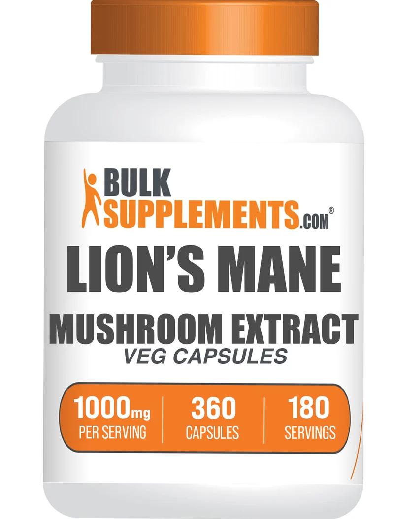 Lion's Mane Mushroom Extract Capsules