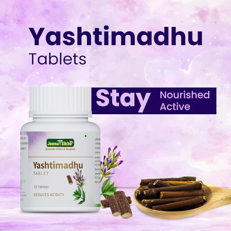 Yashtimadhu Tablets | Natural Immunity, Energy, Respiratory & Digestive Support