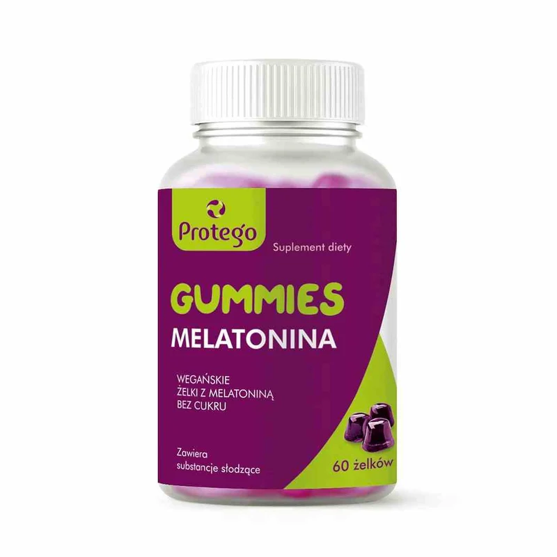 Protego GummieS Melatonin für einen erholsamen Schlaf 60 Gels mit Beerengeschmack