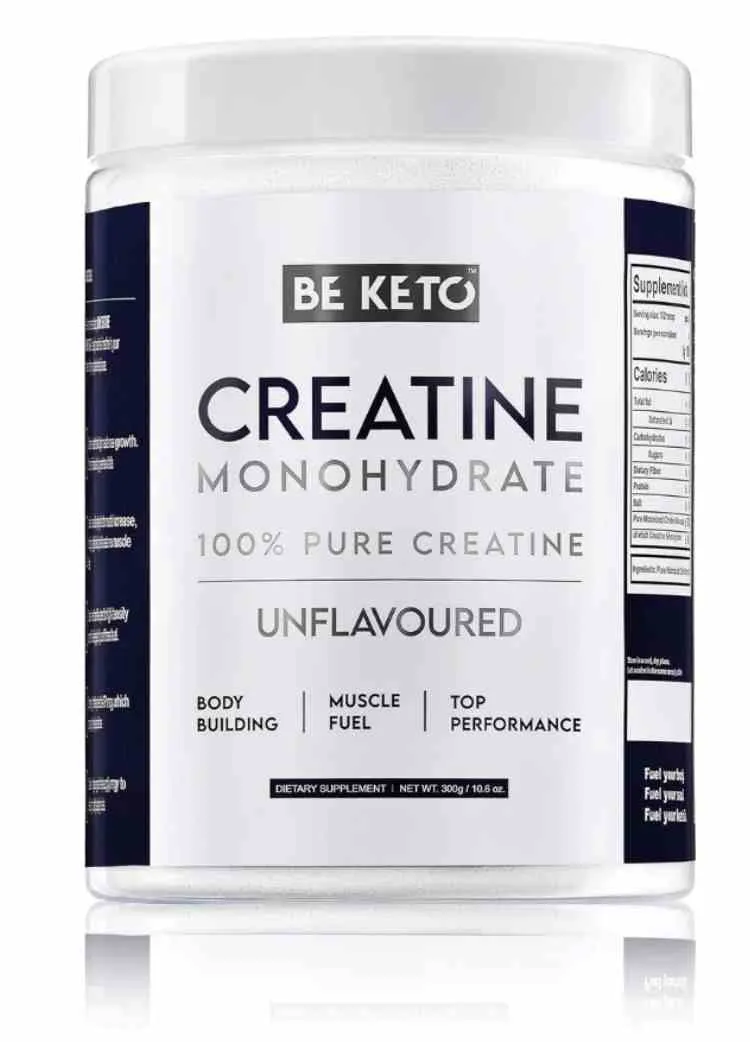 BeKeto 100% Kreatin-Monohydrat 300g