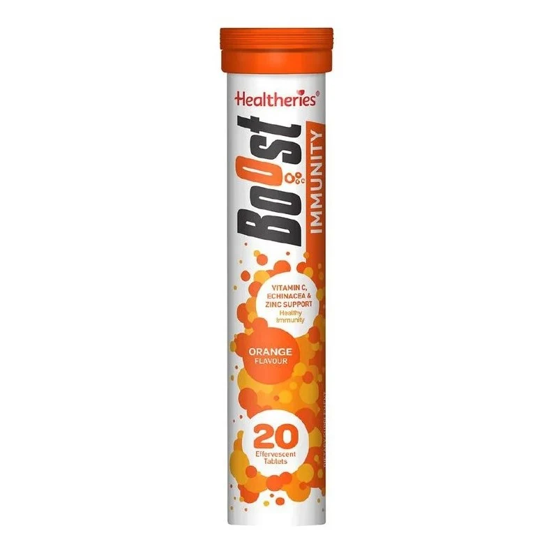 Healtheries Boost Immunity Orange 20 Tablets