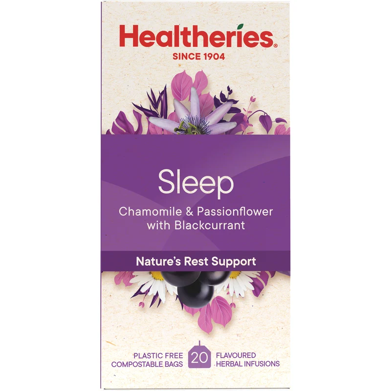Healtheries Be Sleep Blackcurrant Tea 20 Pack