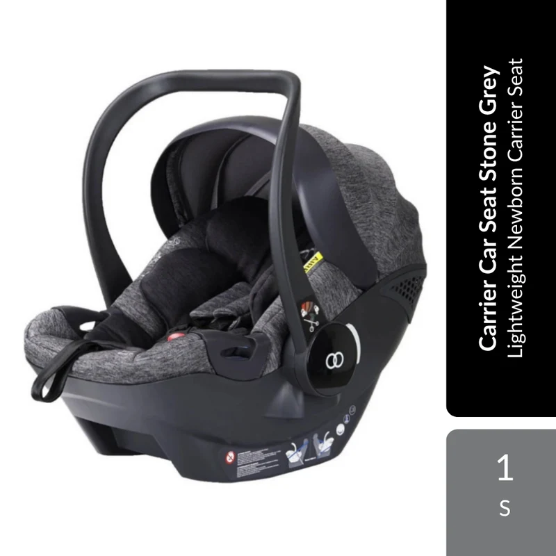Koopers Toby Carrier Car Seat Stone Grey 1s | Lightweight Newborn Carrier Seat
