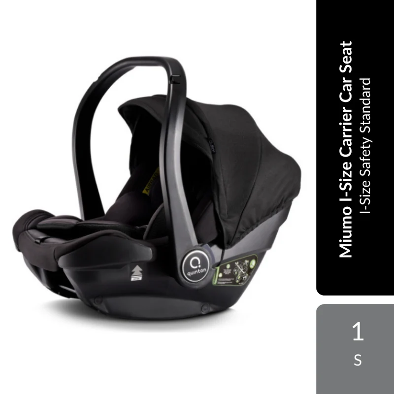 Quinton Miumo I-Size Carrier Car Seat 1s | I-Size Safety Standard For Secure & Comfortable Travel