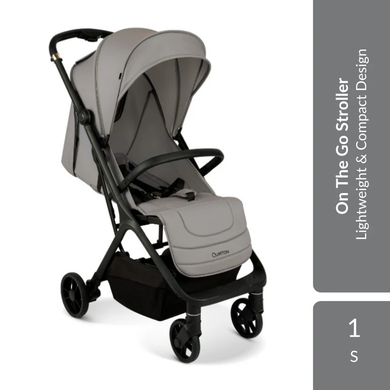 Quinton On The Go Stroller 1s | Lightweight & Compact Design For Comfortable Everyday Travel