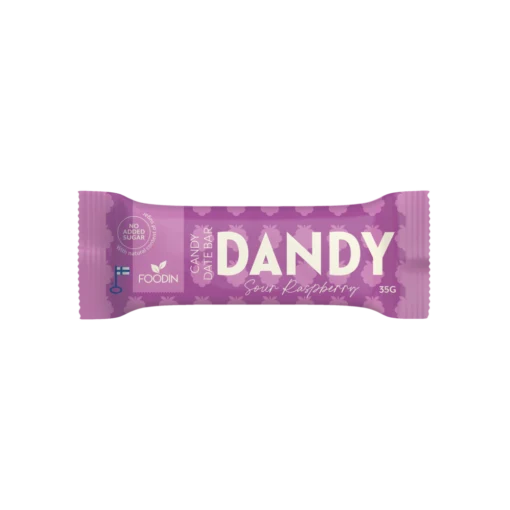 Foodin - Dandy Candy Date Bar Sour Raspberry 35g