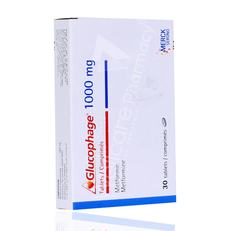 Glucophage 1000mg Tablets 30'S