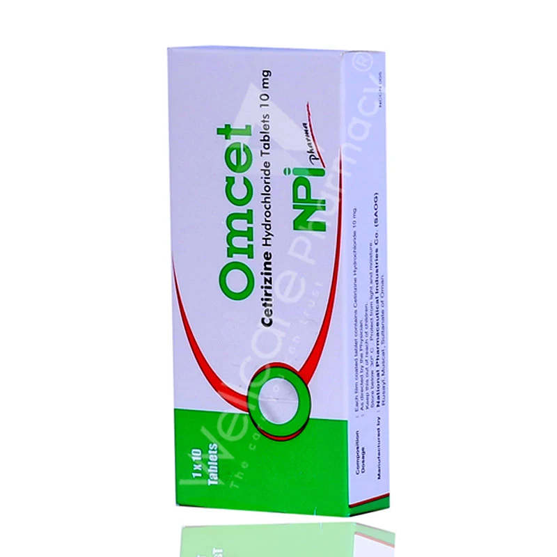 Omcet 10mg Tablets 10s'