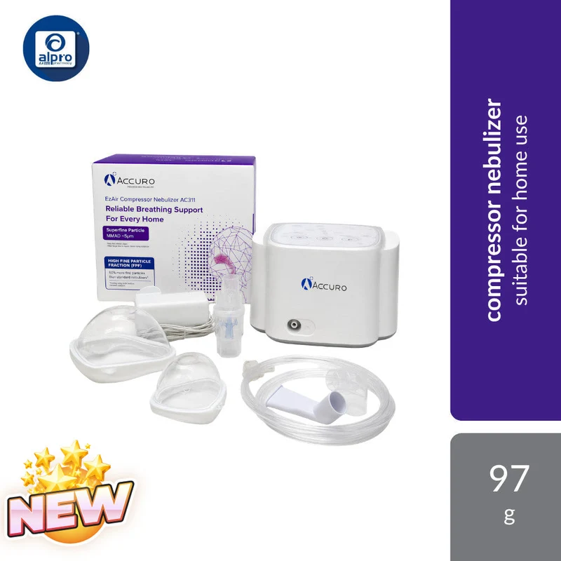 Accuro EzAir Compressor Nebulizer AC311