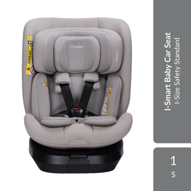 Quinton I-Smart Baby Car Seat 1s | I-Size Safety Standard For Secure & Comfortable Travel
