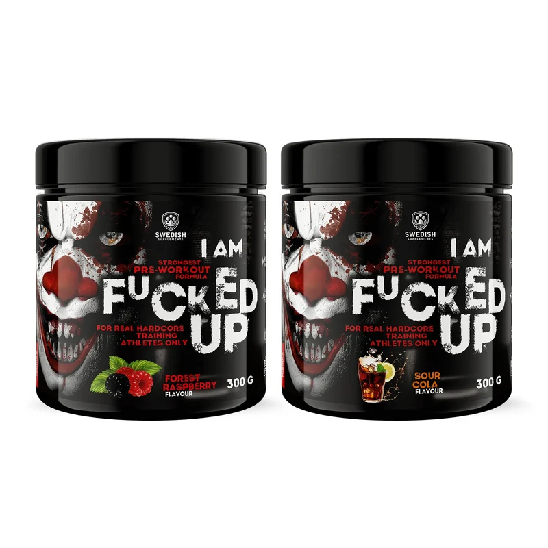 2 x Swedish Supplements Fu*ked up Joker Edition PWO 300 g